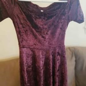 Xhilaration velvet dress
